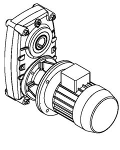 Mot-g 3.00kW 1400rpm B5 SE25-40 3x400V M&M